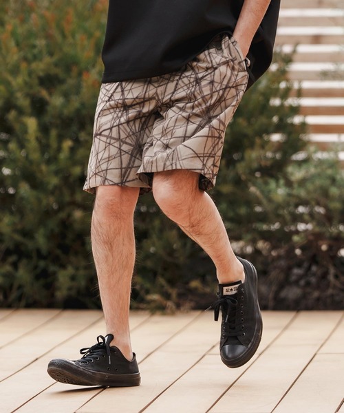 CAMBIO（カンビオ） パンツ mp13373-Radiation Pattern Shorts