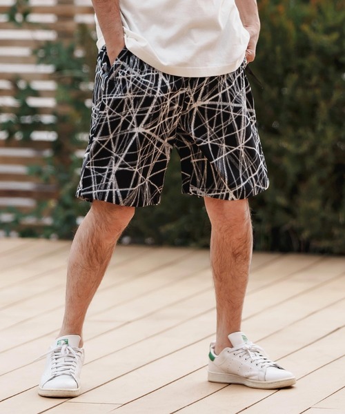 CAMBIO（カンビオ） パンツ mp13373-Radiation Pattern Shorts