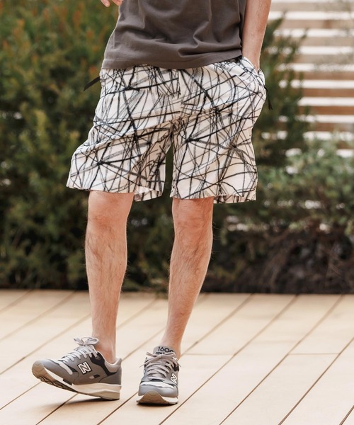 READYMADE F.C.R.B. ショートパンツ CAMBIO（カンビオ） パンツ mp13373-Radiation Pattern Shorts