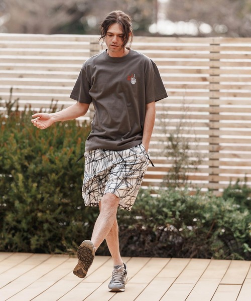 CAMBIO（カンビオ） パンツ mp13373-Radiation Pattern Shorts