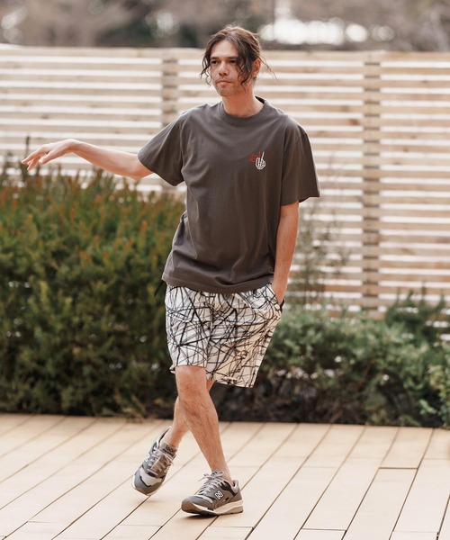 CAMBIO（カンビオ） パンツ mp13373-Radiation Pattern Shorts