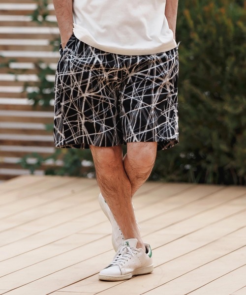 CAMBIO（カンビオ） パンツ mp13373-Radiation Pattern Shorts