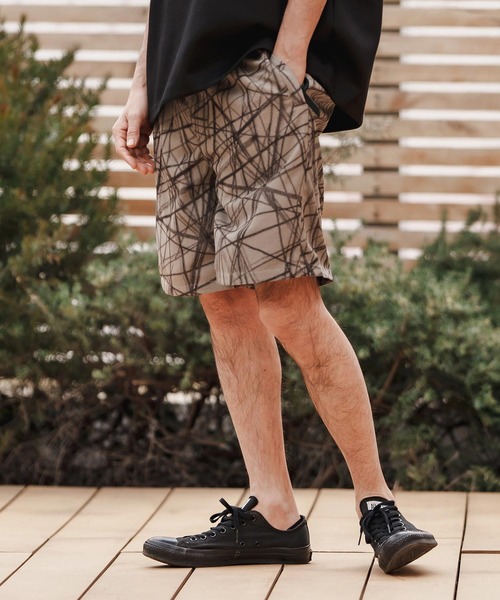 CAMBIO（カンビオ） パンツ mp13373-Radiation Pattern Shorts