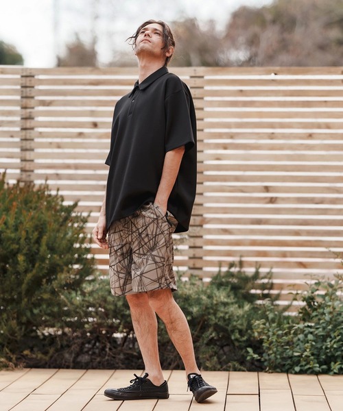 CAMBIO（カンビオ） パンツ mp13373-Radiation Pattern Shorts