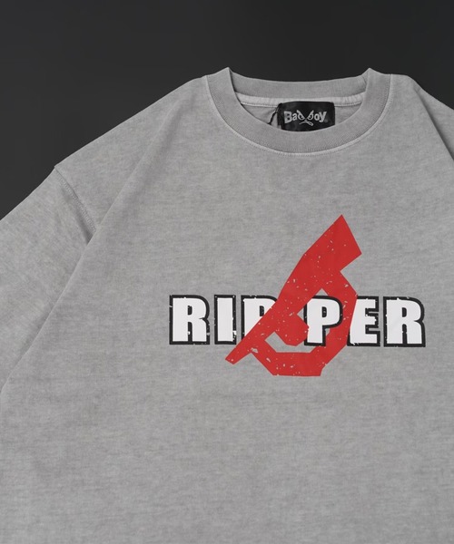 RIPPER tシャツ 「RIPPER」別注 BAD BOY eye Tee / ピグメントTシャツ