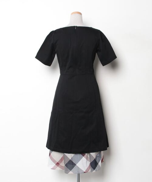 BLUE LABEL レディースワンピース BLUE LABEL CRESTBRIDGE 「BLUE CRESTBRIDGE」 半袖ワンピース