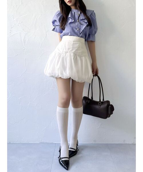 dazzlin(ダズリン) スカート バリエバルーンミニスカート : ZOZOTOWN dazzlin(ダズリン) スカート バリエバルーンミニスカート : ZOZOTOWN