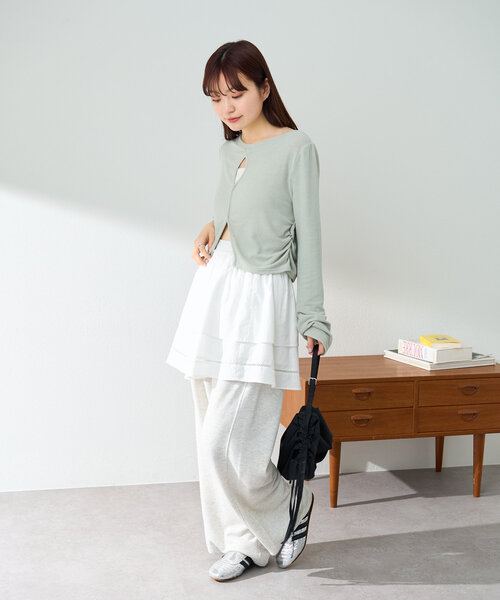 Kastane BIGスウェットパンツ サイズ1 Kastane スウェットパンツ ジャージ 「低身長サイズ/2サイズ展開