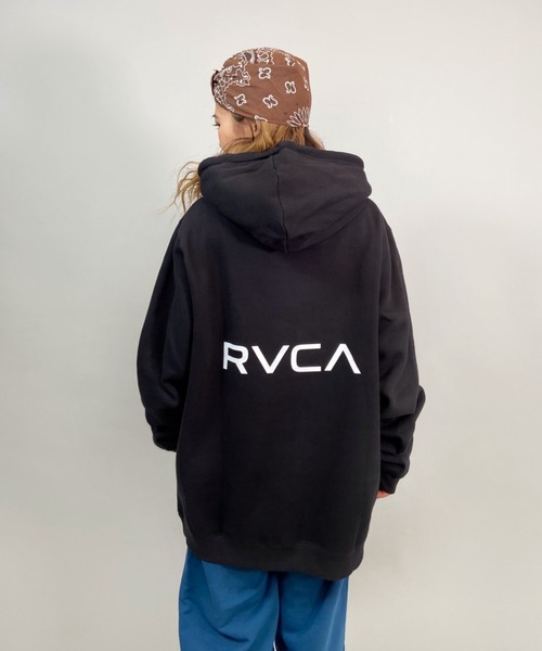 [RVCA] тянуть over Parker X-SMALL белый женский 