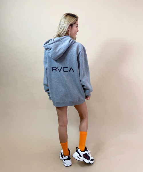 [RVCA] тянуть over Parker X-SMALL белый женский 