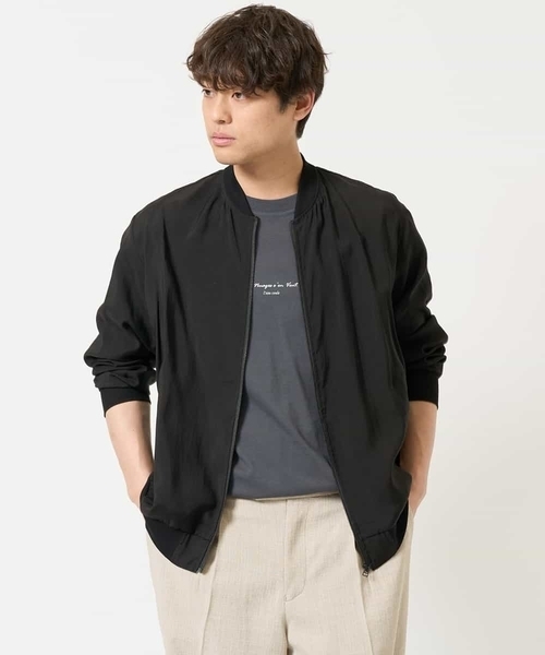 ジャケット・アウター aruve SAVEDGE ブルゾン アウター OVERSIZE HOOD BOMBER JACKET
