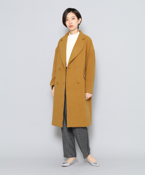 SENSE OF PLACE by URBAN RESEARCH チェスターコート FREE ベージュ