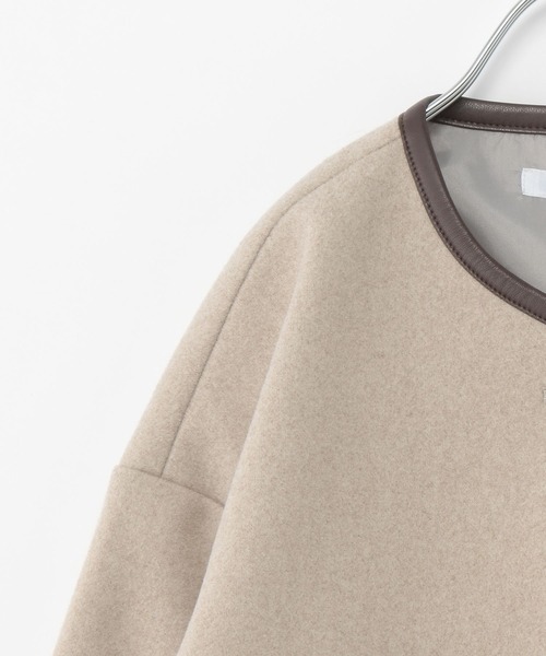 「GLOBAL WORK」 「KIDS」ノーカラーコート 110cm ブラウン系その他4 キッズ_画像5