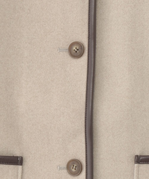 「GLOBAL WORK」 「KIDS」ノーカラーコート 110cm ブラウン系その他4 キッズ_画像8