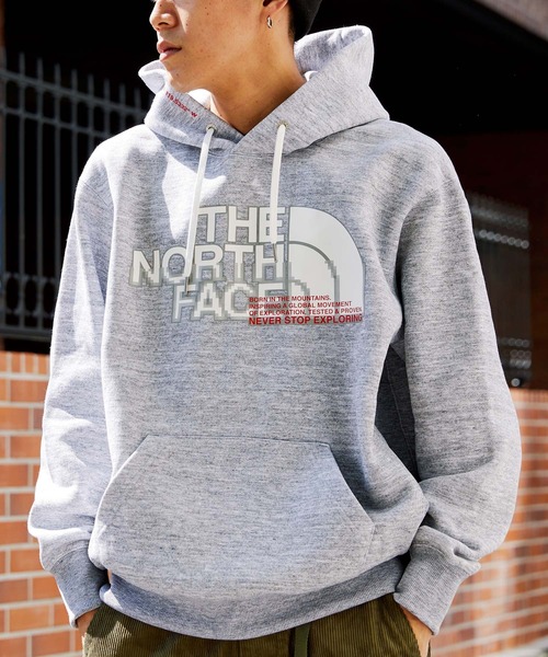THE NORTH FACE グレー パーカー THE NORTH FACE グレー パーカー フルジップ