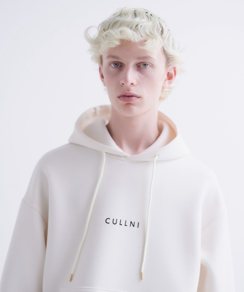 CULLNI プルオーバー CULLNI 「CULLNI」 プルオーバーパーカー 1 オフホワイト メンズ