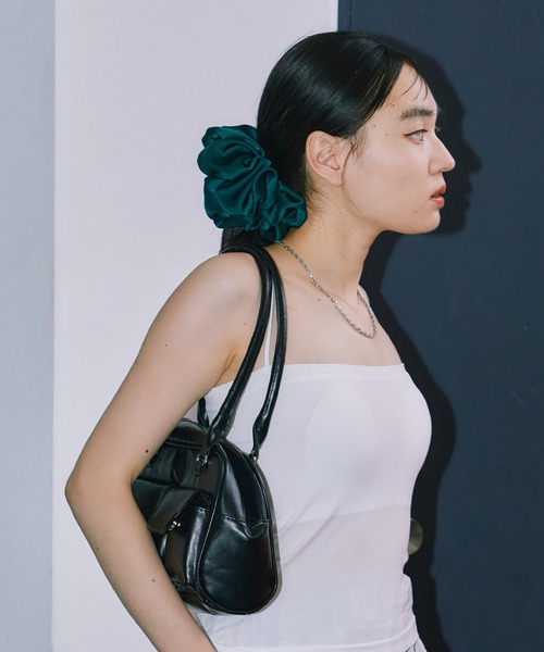LIENCOEUR シュシュ ビッグシルクライクシュシュ : ZOZOTOWN