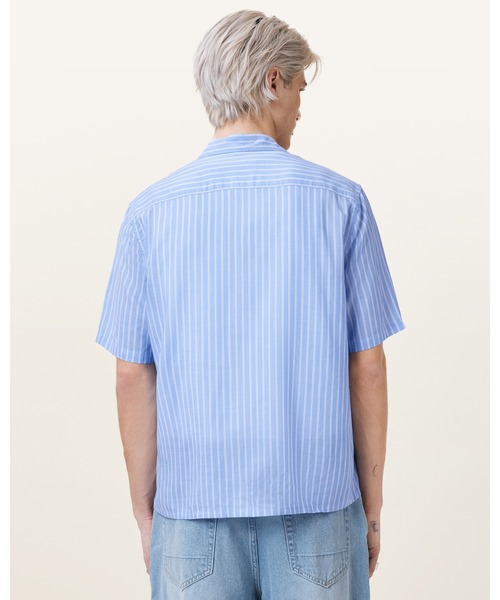 ALLSAINTS（オールセインツ） シャツ 半袖 ARRAN SHORT SLEEVE SHIRT 