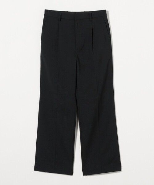 BEAUTY＆YOUTH UNITED ARROWS パンツ FLAX ライク 1プリーツ