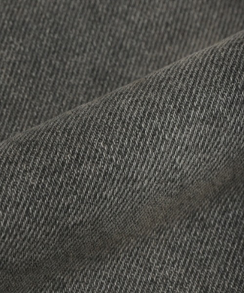 [BLACKUP] обработка Denim брюки MEDIUM черный женский 