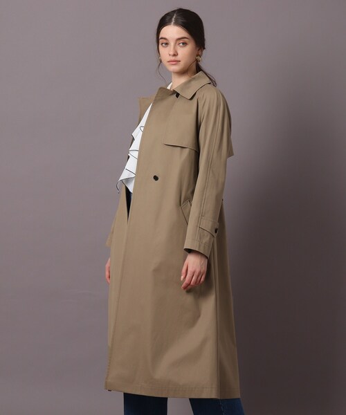 「DRESSTERIOR」 トレンチコート 38 カーキ レディース