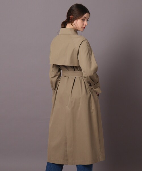 「DRESSTERIOR」 トレンチコート 38 カーキ レディース