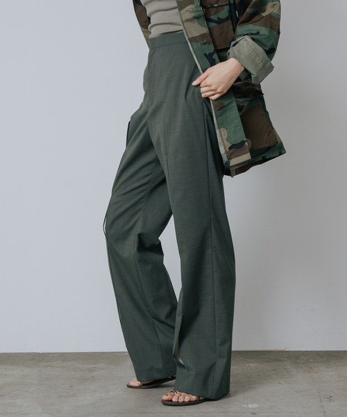 LE CIEL BLEU スラックス パンツ BLEU/ルシェルブルー Slim