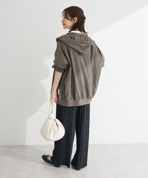 【美品】powant lune : パーカー NEW GENTLEMAN パーカー ライムストーン オーバーサイズ ジップ