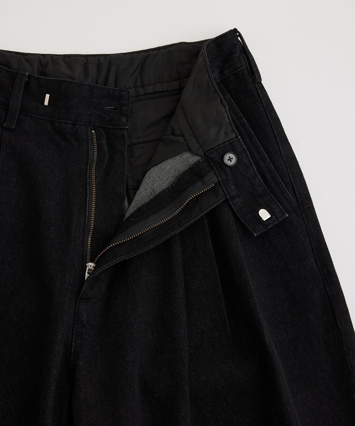 「ADAM ET ROPE'」 デニムパンツ M ブラック系その他 メンズ