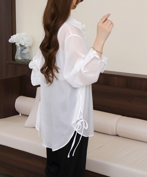 Beststore（ベストストア） ブラウス シャツ 「新色追加」シアーシャツ