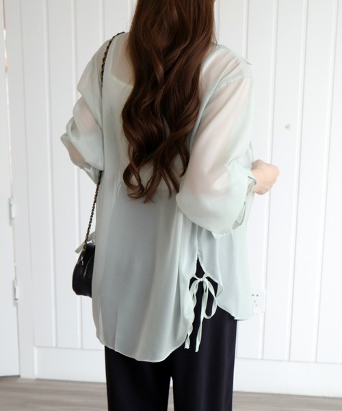 Beststore（ベストストア） ブラウス シャツ 「新色追加」シアーシャツ