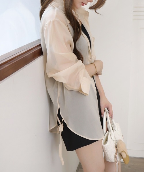 Beststore（ベストストア） ブラウス シャツ 「新色追加」シアーシャツ