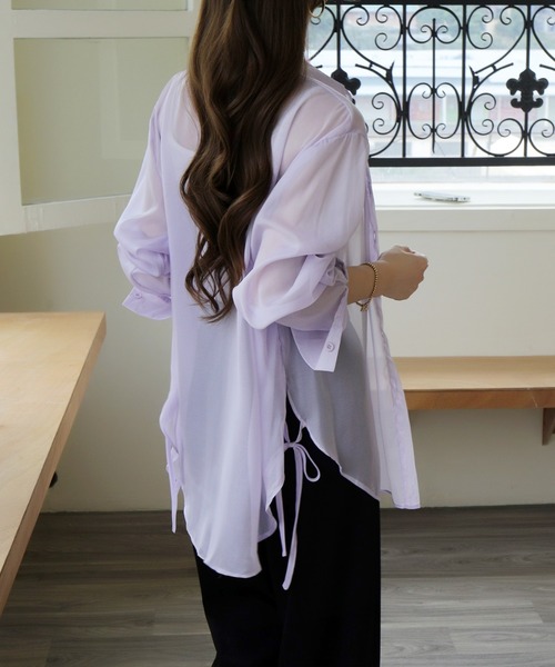 Beststore（ベストストア） ブラウス シャツ 「新色追加」シアーシャツ