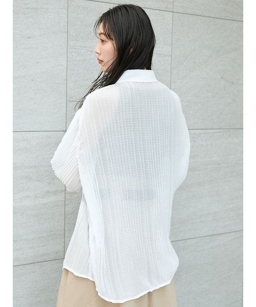 ブラウス シャツ シアープリーツシャツ レディース SNIDEL ブラウス シャツ シアープリーツシャツ レディース