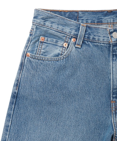 Levi's 「Levi's」 ダメージ加工デニムパンツ 32inch ブラック系