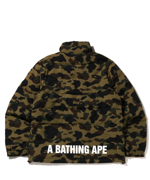 A BATHING APE（アベイシングエイプ） ダウンジャケット - グリーン