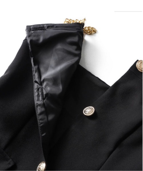 LA POMME petit セットアップ Lady Front Chain Set up
