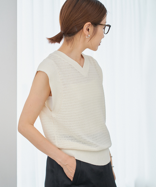 ニットベスト レディース（IENA）のおすすめ人気商品一覧 通販