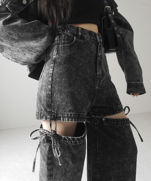 me+em select（ミームセレクト） ジーンズ デニム デニムパンツ