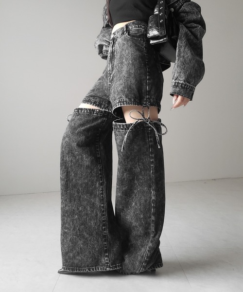 me+em select（ミームセレクト） ジーンズ デニム デニムパンツ