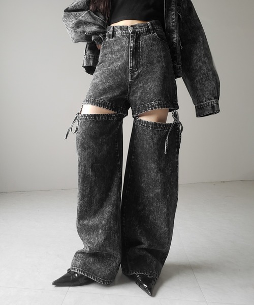 me+em select（ミームセレクト） ジーンズ デニム デニムパンツ