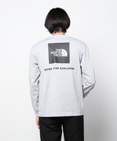 THE NORTH FACE 「THE FACE」 長袖Tシャツ L ロイヤルブルー
