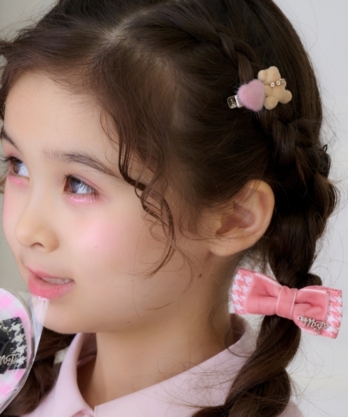 mezzo piano キャンディラッピング クマ ヘアアクセサリーセット 