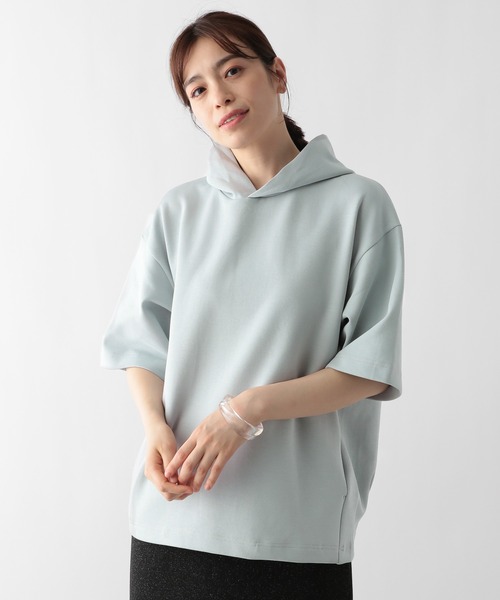「GLOBAL WORK」 半袖Tシャツ MEDIUM ライトグリーン メンズ