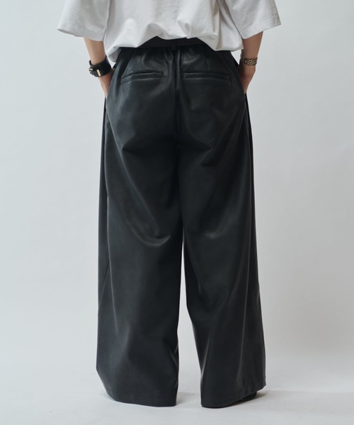 Lui's（ルイス） パンツ 「SURJENT」 シンセティックレザーワイド