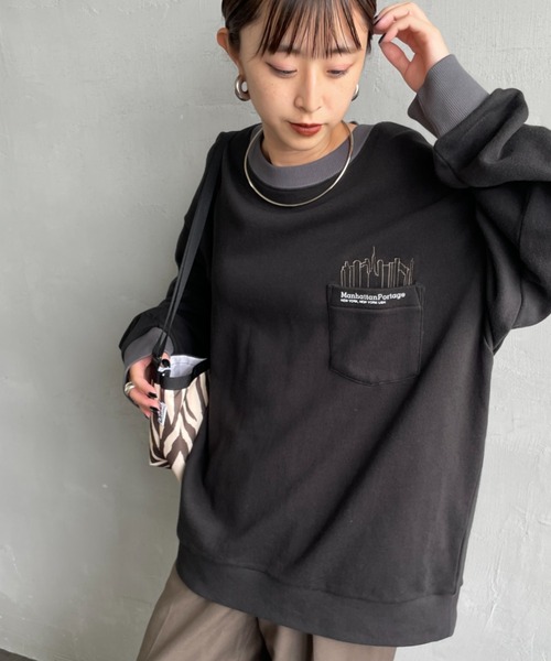Manhattan Portage（マンハッタンポーテージ） トレーナー スウェット