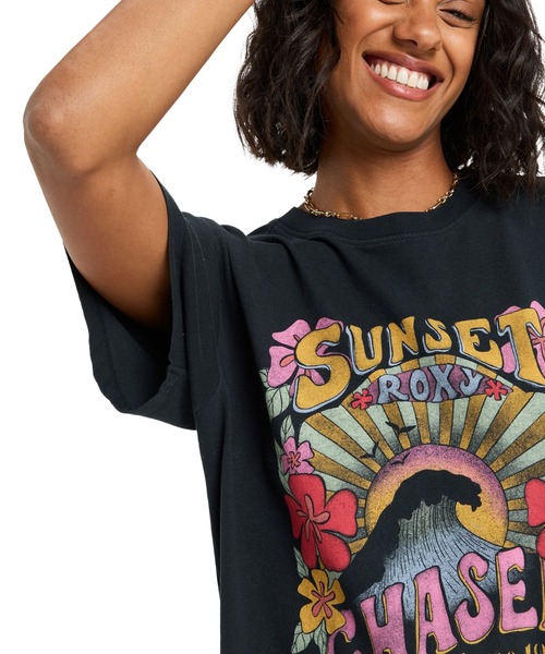 ROXY（ロキシー） tシャツ SUNNYOVERSIZE STONE /ロキシーオーバー