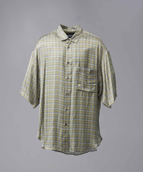 MAISON SPECIAL 「MAISON SPECIAL」 7分袖シャツ 2 グリーン