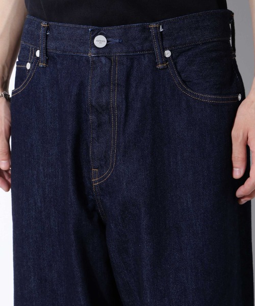 NANO universe ジーンズ AUTHENコラボ SILKNIZED DENIM ワイド