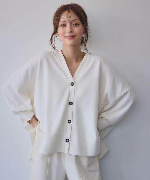 ELFRANK セットアップ 「2025AW」ダンボール セットアップ Vネック